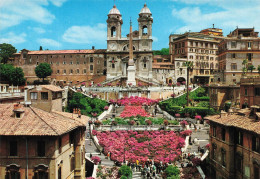 ITALIE - Roma - Trinità Dei Monti - Carte Postale - Otros Monumentos Y Edificios