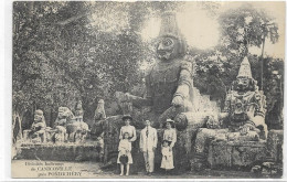 INDE. PONDICHERY. DIVINITES INDIENNES DE CANICOVILLE - India