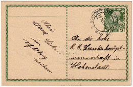 Kaiserliche Königliche österreichische Postkarte Siegel Schildberg, Šilperk Mähren 20.12.1909 - Briefe U. Dokumente