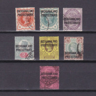 BECHUANALAND 1897, SG# 59-65, CV £55, QV, MH/Used - 1885-1964 Protectorado De Bechuanaland