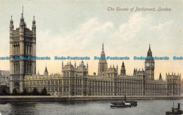 R145488 The Houses Of Parliament. London. Woodbury - Sonstige & Ohne Zuordnung