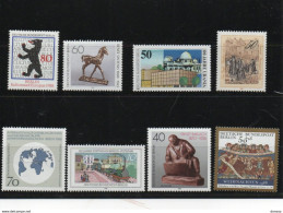 BERLIN 1988 Yvert 761 + 765-766 + 774 + 778 + 783 + 784 + 790 NEUF** MNH Cote ; 13,70 Euros - Neufs