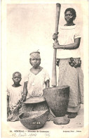 CPA Carte Postale Sénégal Pileuses De Couscous 1904  VM81290ok - Sénégal