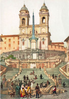 ITALIE - Roma - Trinità Dei Monti  - Carte Postale Ancienne - Andere Monumente & Gebäude