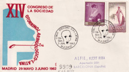 MATASELLOS 1962 MADRID - Storia Postale