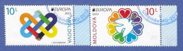 Moldawien / Moldova 2023  , EUROPA CEPT / PEACE - The Highest Value Of Humanity - Gestempelt / Fine Used / (o) - Moldova