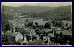 Ref 1653 - Real Photo Postcard - Limpley Stoke Valley & Houses - Near Bath Somerset - Otros & Sin Clasificación