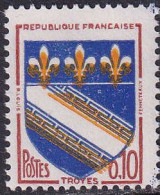 France Variétés  N°1353 Couleurs Très Déplacées Qualité:** Cote: - Varieties: 1960-69 Mint/hinged