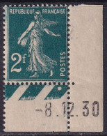 France Variétés  N°239a Sans Signature Roty Qualité:** Cote:75 - Variétés: 1921-30 Neufs