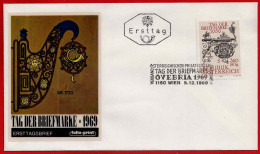 FDC Tag Der Briefmarke 1969 Vom 5.12.1969 - ANK 1349   Kat. Preis 2,20 - FDC