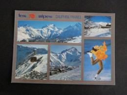 LES DEUX ALPES - ISERE - MULTIVUES PATINAGE - Andere & Zonder Classificatie