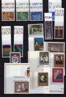 Liechtenstein - Zodiacs - Famille Princiere - Art - Evenements -  Neufs** - MNH - Ongebruikt