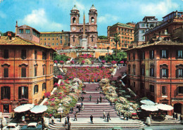 ITALIE - Roma - Piazza Di Spagna - Trinità Dei Monti  - Carte Postale - Andere Monumenten & Gebouwen