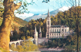 France Lourdes La Basilique Et Pic Du Jer - Lourdes