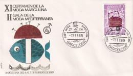 MATASELLOS 1969 BARCELONA - Cartas & Documentos