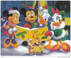 USA - Disney/Mickey & Minnie, Christmas, Puzzle Of 2 Nayart Prepaid Cards, Mint - Disney