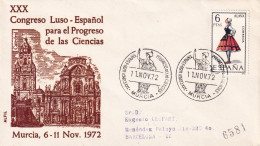 MATASELLOS 1972 MURCIA - Covers & Documents