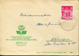X0705 Germany Ddr,  Cover Circuled 1955 With Cycling  Cyclisme Radfahren Stamps - Cycling