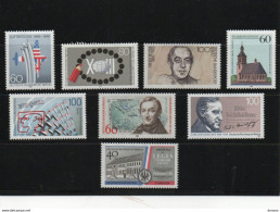BERLIN 1989 Yvert 803-804 + 807-810 + 816-817 NEUF** MNH Cote : 17 Euros - Unused Stamps