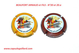2 Capsules De Champagne ARNAUD BEAUFORT N°20 Au 20.a - Collections