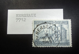 Belgie Belgique - 1948 -  OPB/COB  N° 772 - 6 F - Obl. HERSEAUX 1949 - Usati