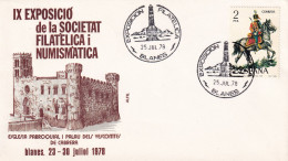 MATASELLOS 1978 BLANES - Storia Postale