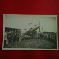 CARTE PHOTO AVION LE BOURGET - 1919-1938: Fra Le Due Guerre