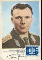 X0709 Russia, Maximum 1961, Astronaut  Juri Gagarin, Kosmonaut Of The Wostok 1. - Russia & USSR