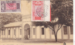 GUINEE FRANCAISE. CONAKRY . HOPITAL BALLAY. ANIMATION. . ANNEE 1919 + TEXTE + TIMBRES - Frans Guinee