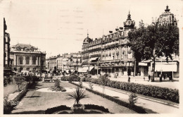 FRANCE - Montpellier - Vue Sur La Place De La Comédie - Animé - Carte Postale Ancienne - Montpellier