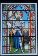 ► Jeanne D'Arc Et Son Chat - CPM Illustrateur - Katzen
