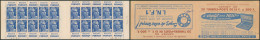 Carnet (1933) - N°886-C6** Sans N°, Date En Bas ! Couverture : Loterie Et I.N.F.1 - Andere & Zonder Classificatie