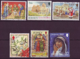 Europe - Jersey - Christmas - 6 Timbres Différents - 7565 - Jersey