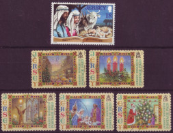 Europe - Jersey - Christmas - 6 Timbres Différents - 7566 - Jersey