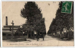 BOURGUEIL ROUTE DE PORT BOULET ATTELAGE ANIMEE - Autres & Non Classés