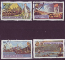 Afrique - Congo - Anniversaire De James Cook - 4 Timbres Différents - 7567 - Autres & Non Classés