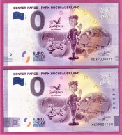 0-Euro XEQP 01 2020 /2 CENTER PARCS - PARK HOCHSAUERLAND Set NORMAL+ANNIVERSARY - Pruebas Privadas