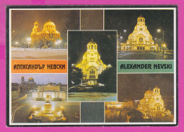 311380A / Bulgaria - Patriarchal Cathedral Of St. Alexander Nevsky 5 View Nacht Night Nuit PC Radoslavov Iliev - Bulgarie