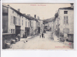 POISSONS: Rue Fauconnier - Très Bon état - Poissons