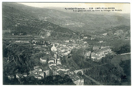 AMÉLIE-LES-BAINS - Vue Générale Sud, Au Fond Le Village De Palada - Amélie-les-Bains-Palalda