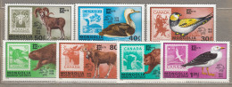 MONGOLIA 1978 Fauna Stamps On Stamps Mi 1157-1163 MNH(**) #Fauna852 - Mongolië