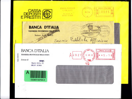 (B15) Banche, Casse Risparmio,Ist. Di Credito, 40 Buste Intere (15 Scan),Banca D'Italia,Donau-Bank Wien,Banca Subalpina, - Factories & Industries