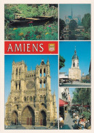 Amiens, Multiview,  France - Used Postcard - E1 - Other & Unclassified