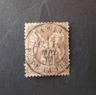 FRANCE FRANCIA 1876-1878 SAGE 30c BRUNE JAUNE I TYPE N 69 YVERT - 1876-1878 Sage (Tipo I)