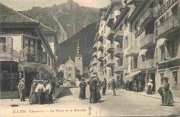 74 - Chamonix - La Plae Et Le Brévent - Animée - CPA - Carte Provenant D'un Carnet - Voir Scans Recto-Verso - Chamonix-Mont-Blanc