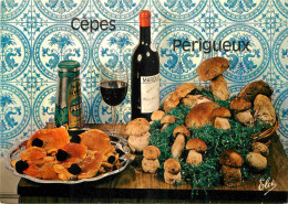 Recettes De Cuisine - Cèpes Périgueux - Gastronomie - CPM - Voir Scans Recto-Verso - Recetas De Cocina