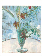 Art - Peinture - Vincent Van Gogh - Fleurs Dans Un Verre - Nature Morte - CPM - Voir Scans Recto-Verso - Peintures & Tableaux