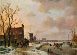 Art - Peinture - A Schelfhout - Winterlandschap 1844 - Haags Gemeentemuseum - CPM - Voir Scans Recto-Verso - Paintings