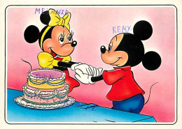 Disney - Mickey - Minnie - Etat écriture Au Recto - CPM - Voir Scans Recto-Verso - Andere & Zonder Classificatie