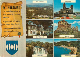 63 - Saint Nectaire - Multivues - Blasons - CPM - Carte Neuve - Voir Scans Recto-Verso - Saint Nectaire